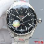 Swiss Quality Replica Omega Seamaster Planet Ocean Watch Citizen 8215 Black Ceramic Bezel